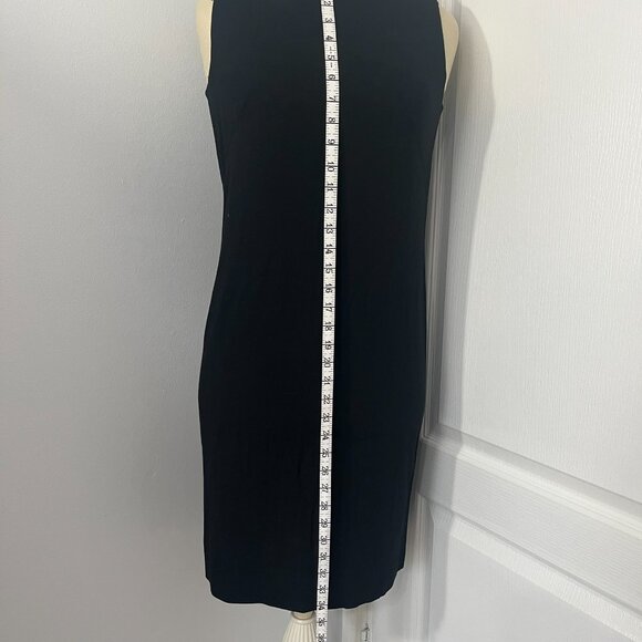 Old Navy Basic Black Stretch Dress SZ 2 - Picture 2 of 5